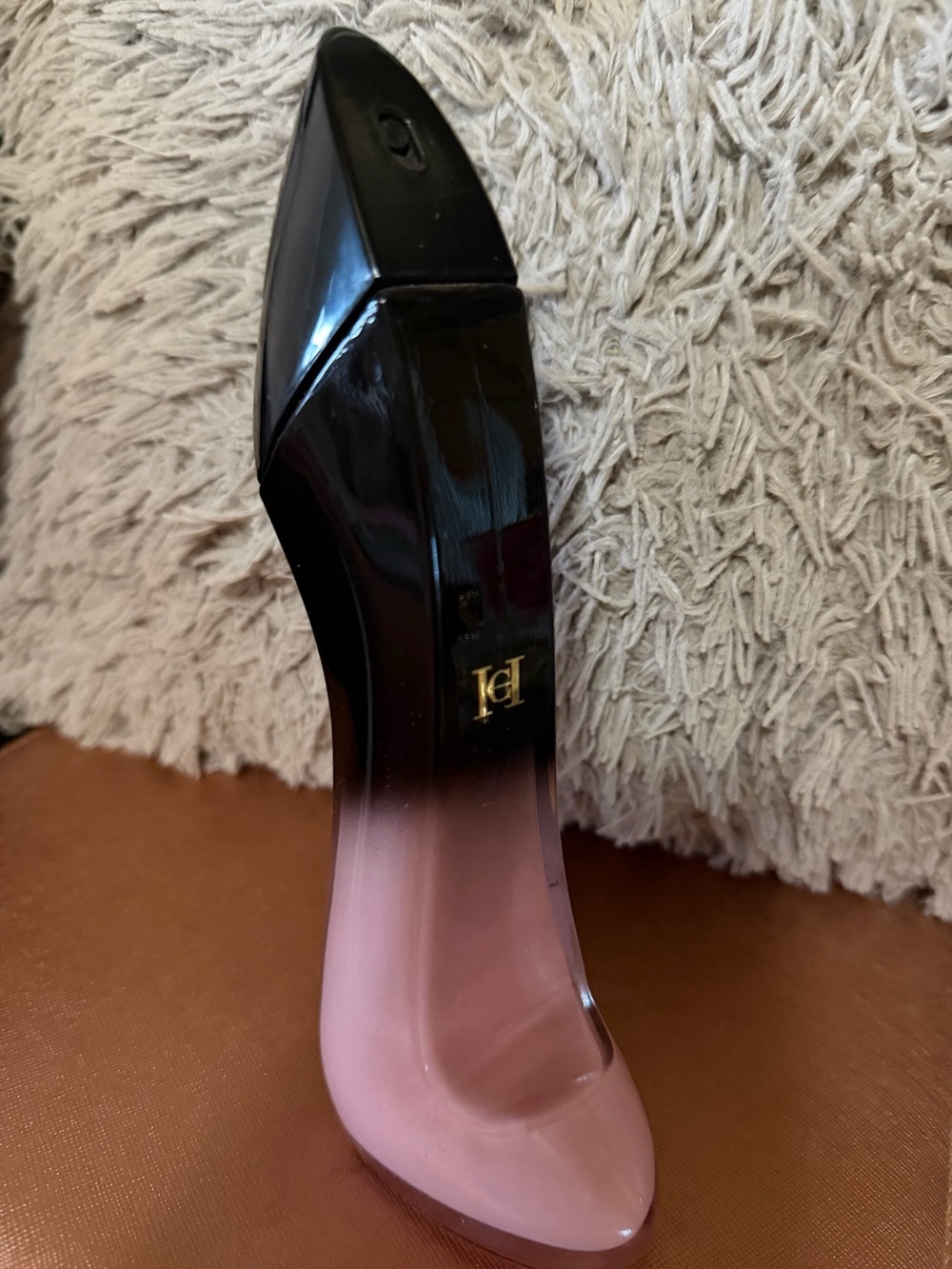 Carolina Herrera Black to Blush Pink Elixir Gradient Stiletto , 2.7 fl no box